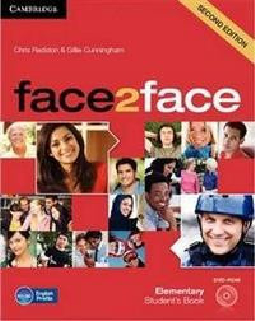 FACE2FACE 2ND EDITION ELEMENTARY STUDENTS BOOK AND DVD