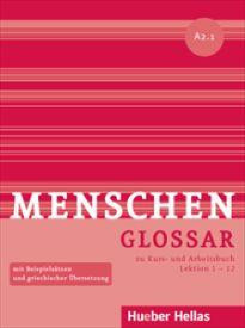MENSCHEN A2.1 GLOSSAR