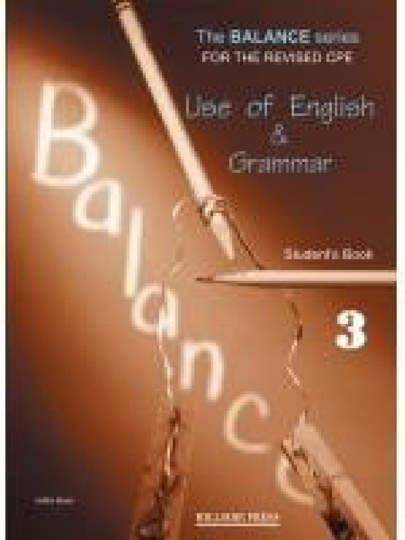 BALANCE 3 (CAMBRIDGE PROFICIENCY USE OF ENGL) GLOSSARY