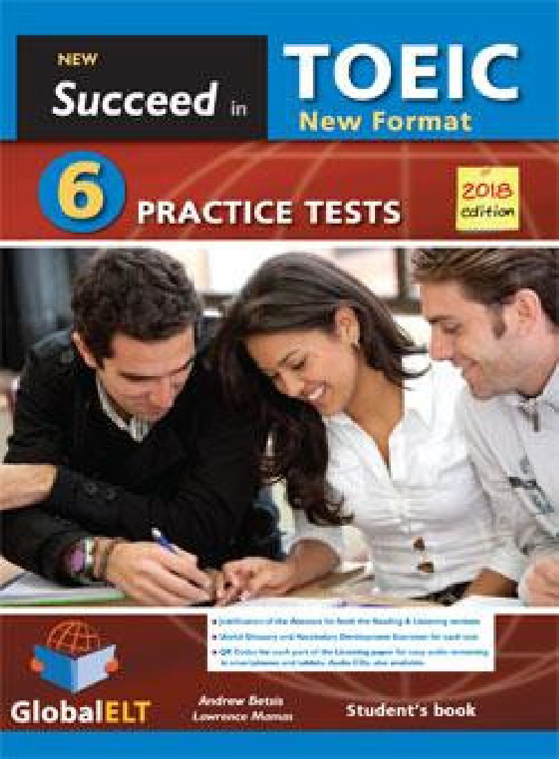 SUCCEED IN TOEIC 6 PRACTICE TESTS STUDENTS BOOK 2018