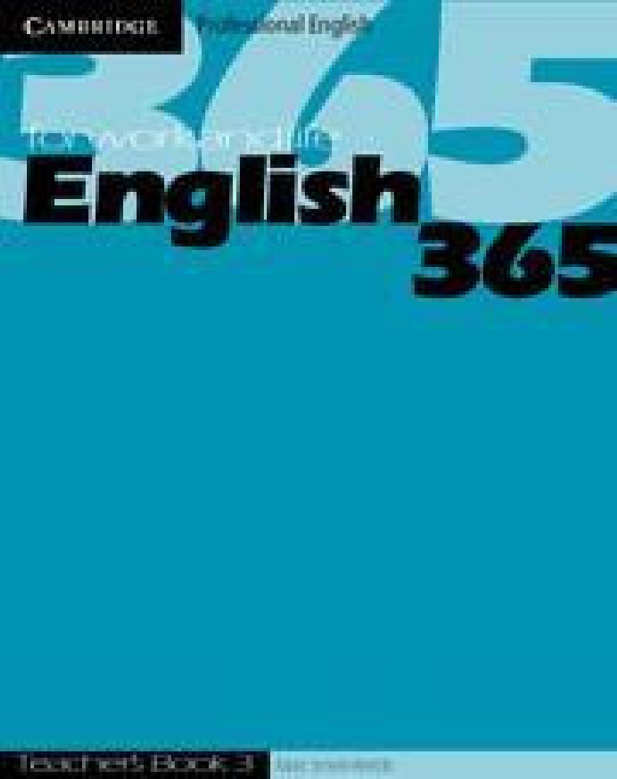 ENGLISH 365 3 TEACHERS