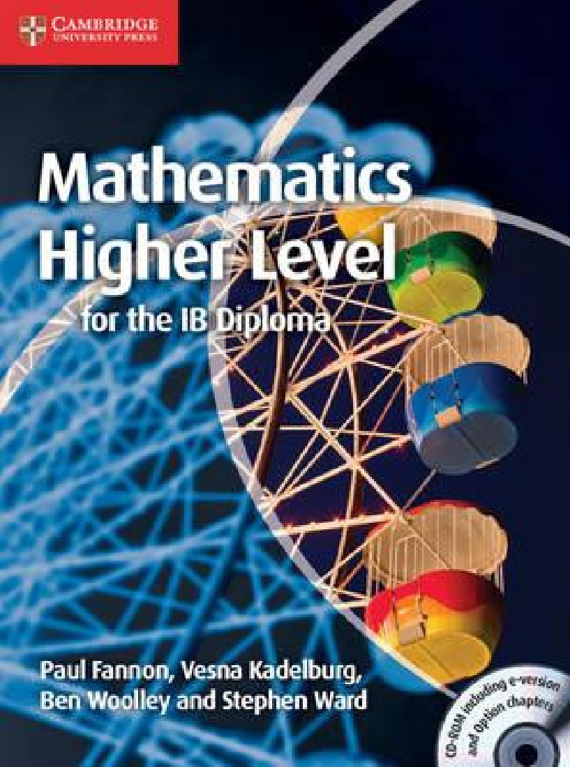 MATHEMATICS FOR THE IB DIPLOMA: HIGHER LEVEL (+ CD-ROM)