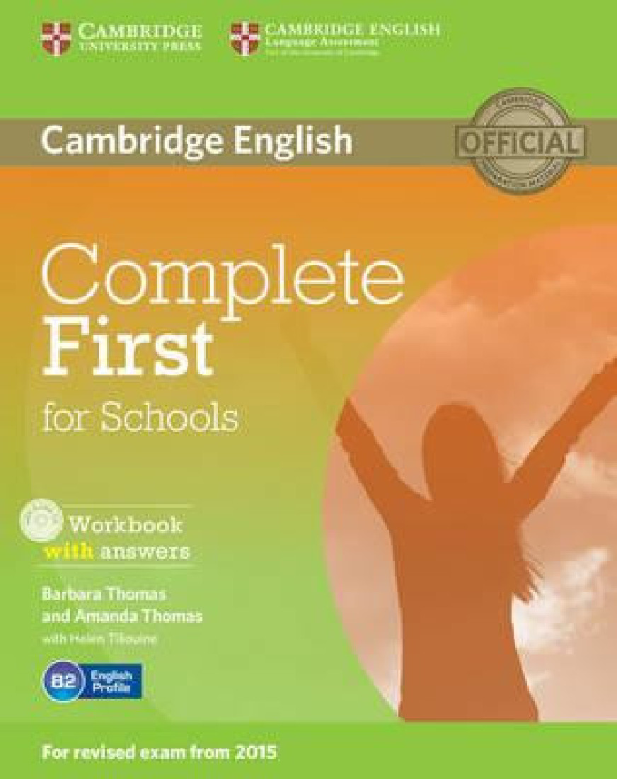 COMPLETE FIRST FOR SCHOOLS WORKBOOK WITH ANSWERS (+CD) REVISED 2015