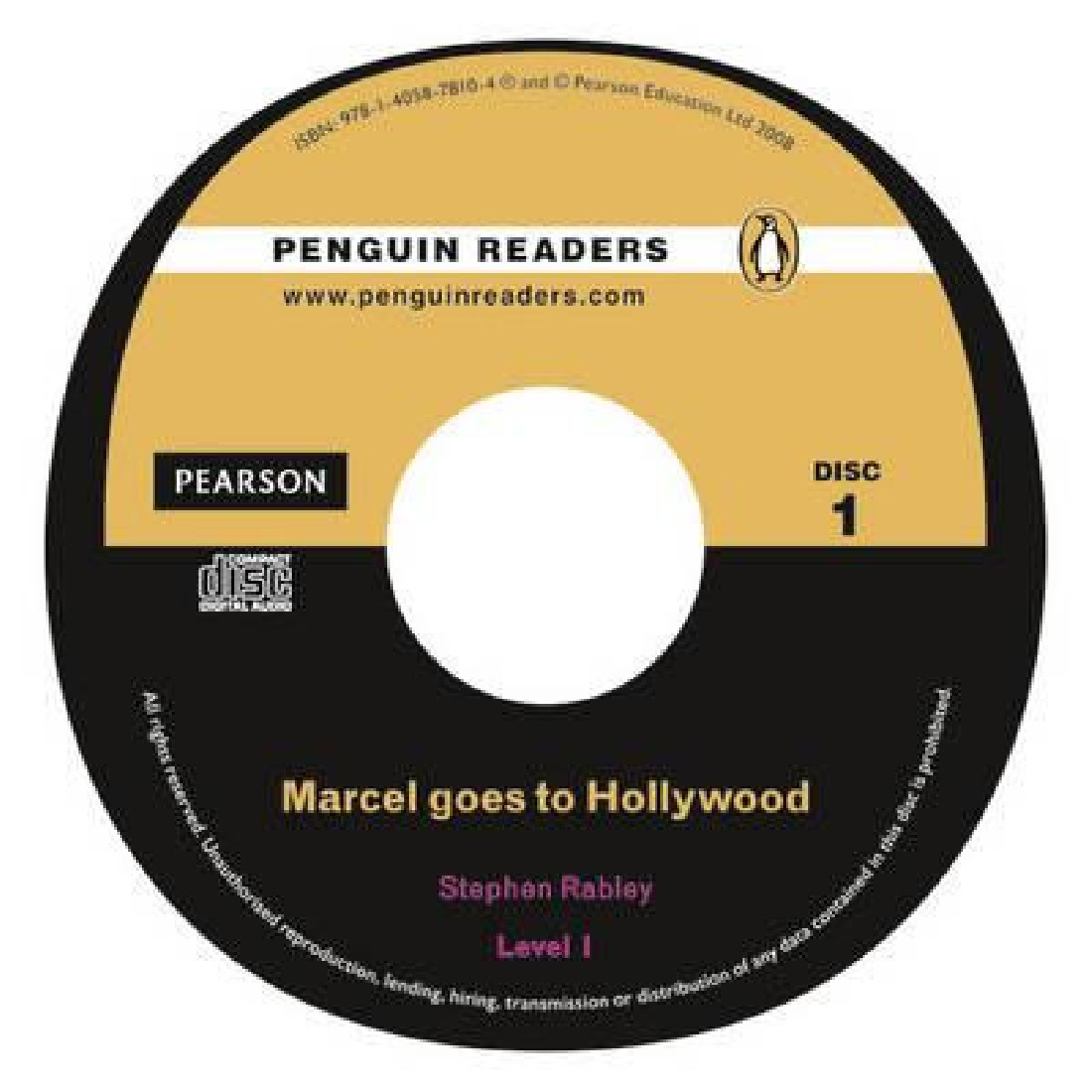 MARCEL GOES GO HOLLYWOOD (BOOK+CD) (P.R.1)
