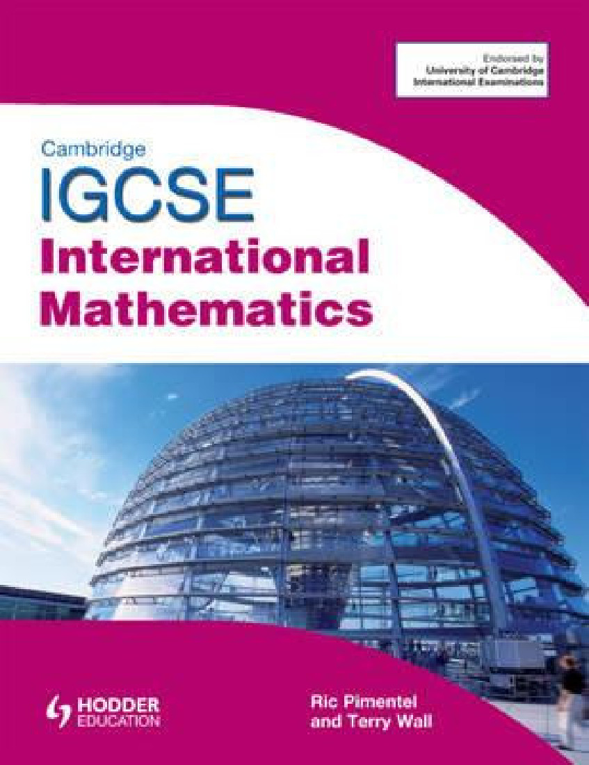 Cambridge IGCSE International Mathematics PB