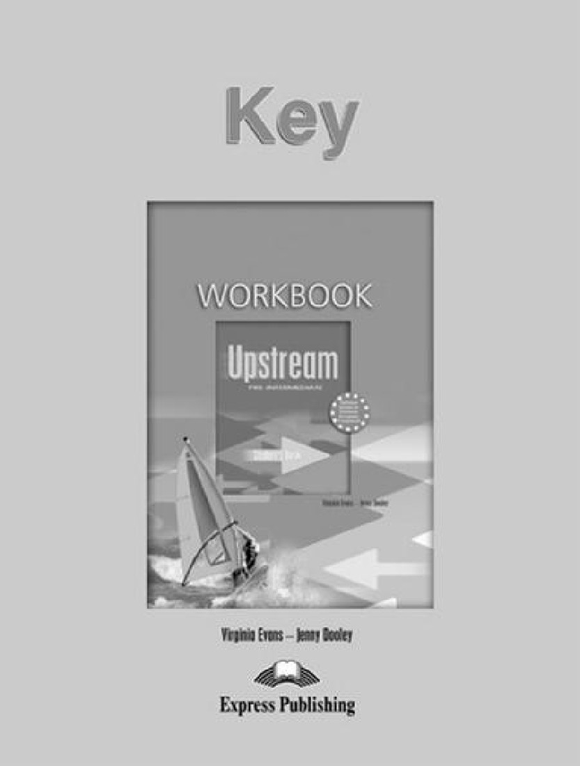 UPSTREAM PRE-INTERMEDIATE WORKBOOK KEY