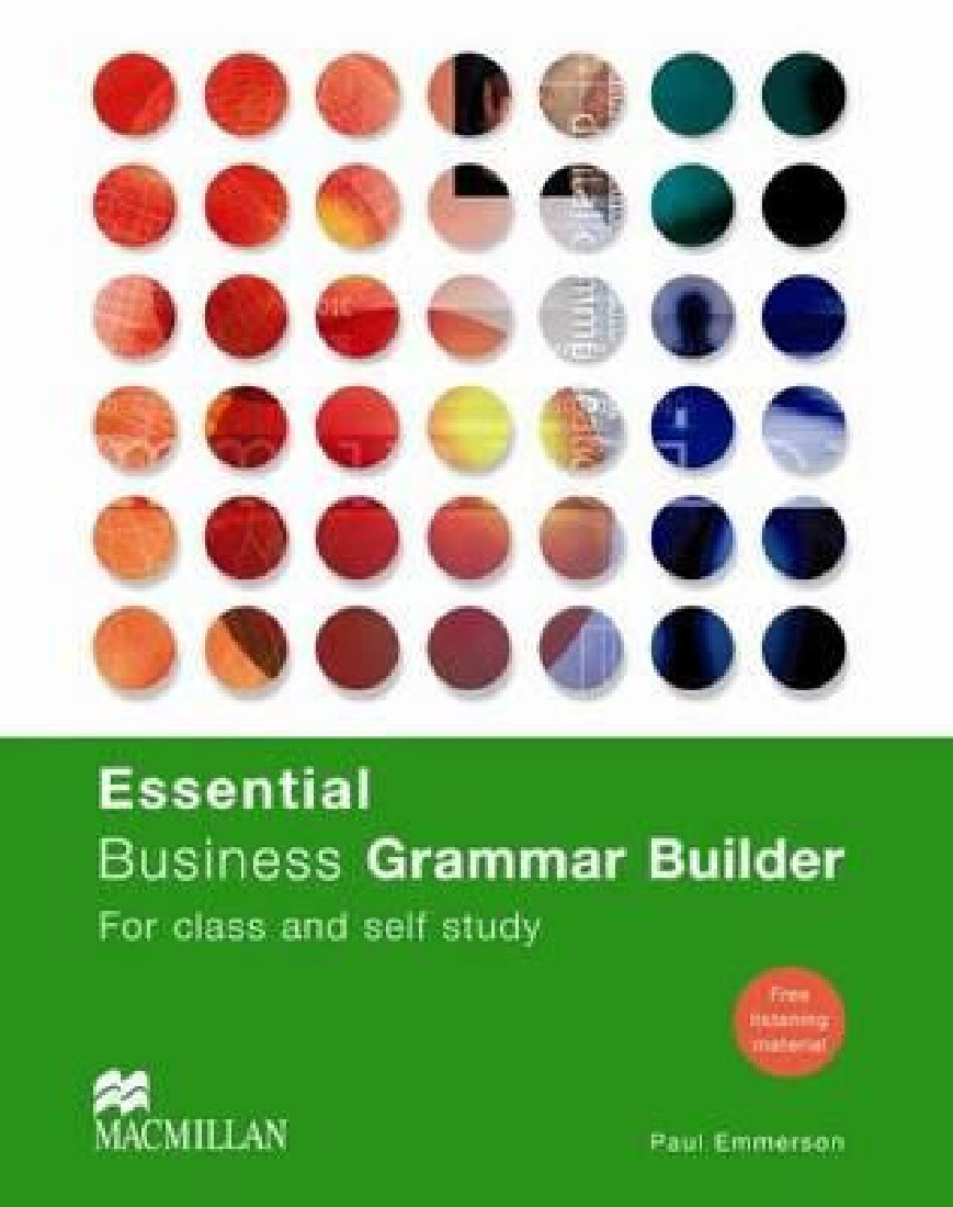 ESSENTIAL BUSINESS GRAMMAR BUILDER +CD(FOR CLASS &SELF STUDY)