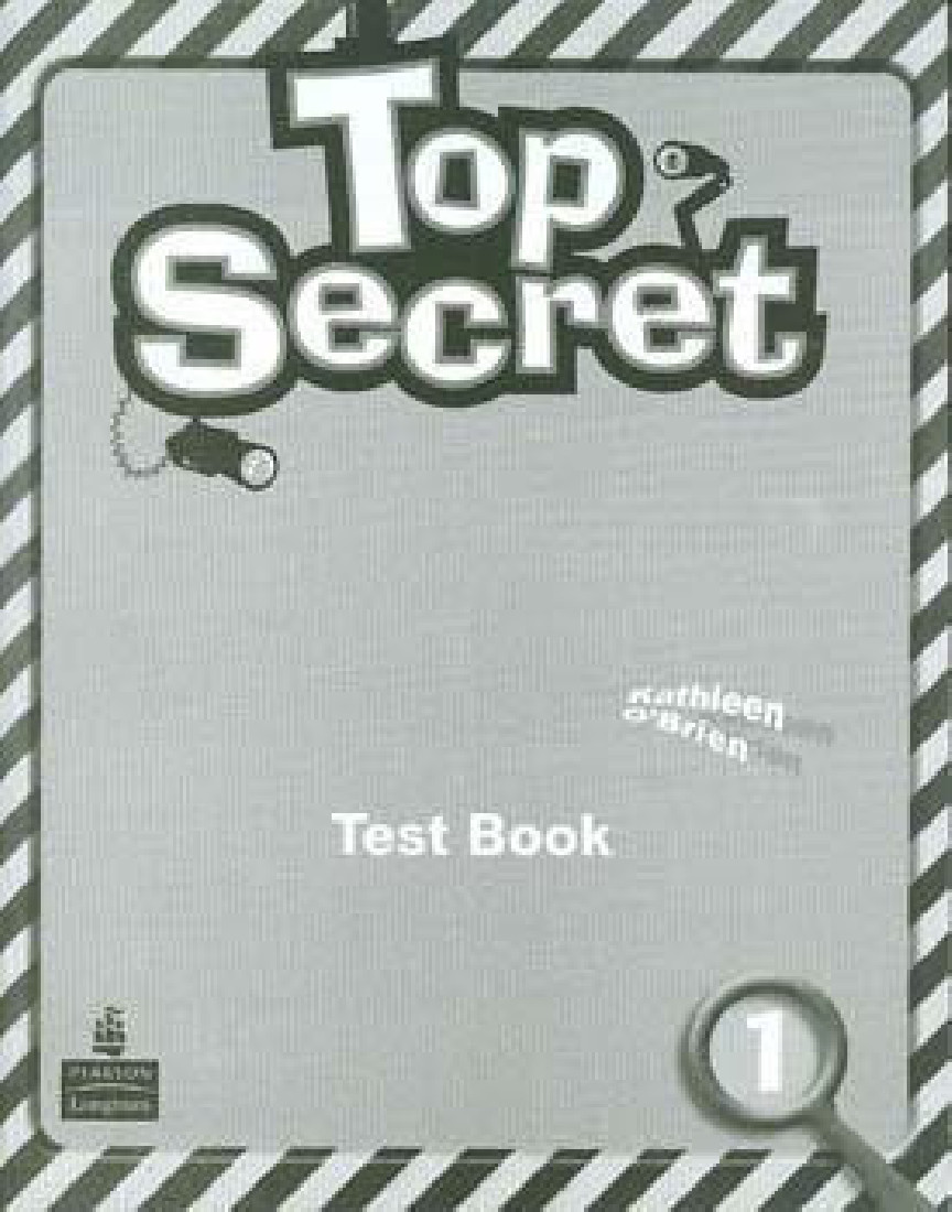 TOP SECRET 1 TEST BOOK