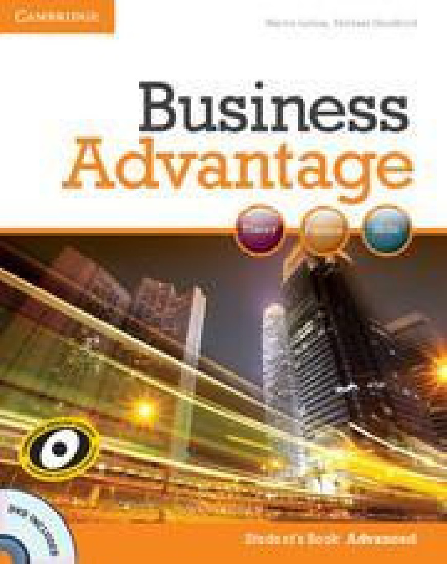 BUSINESS ADVANTAGE ADVANCED STUDENTS BOOK (+DVD)