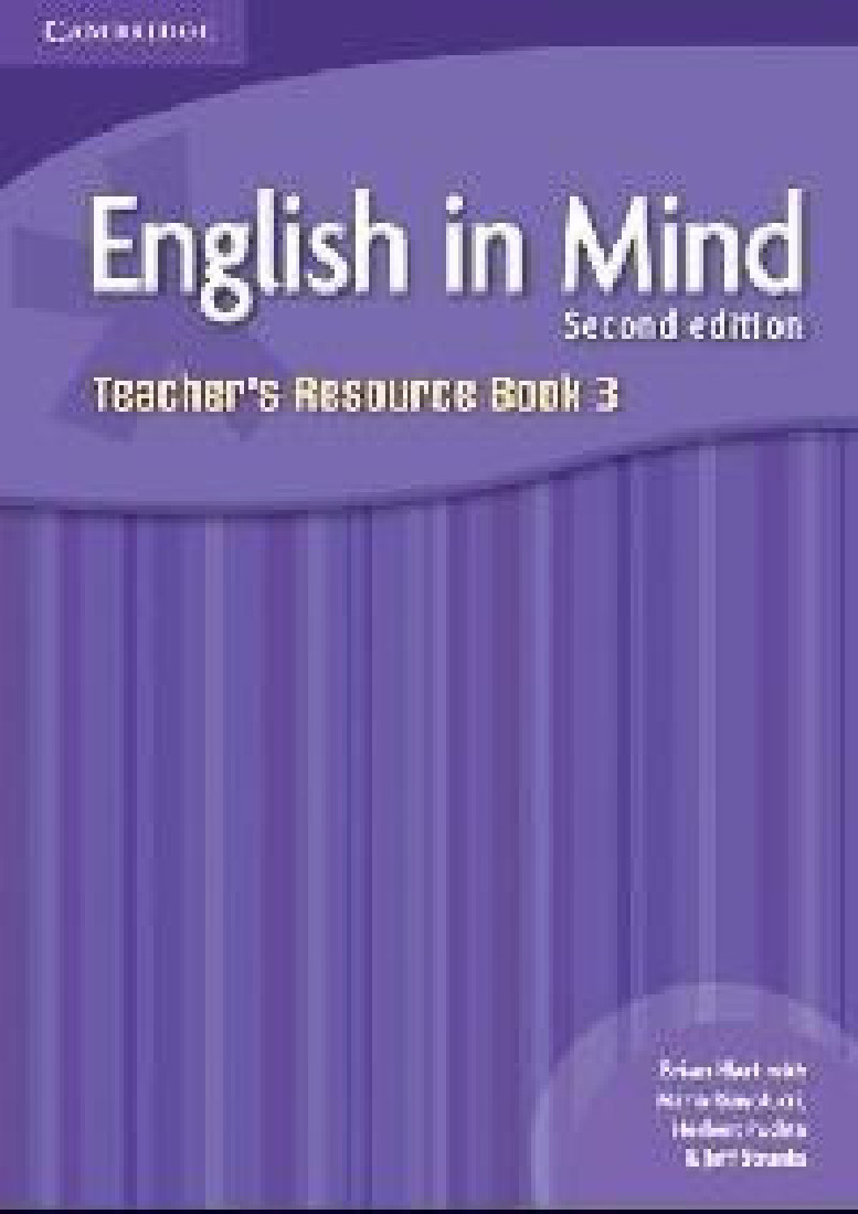 ENGLISH IN MIND 3 TEACHERS RESOURCE 2nd EDITION