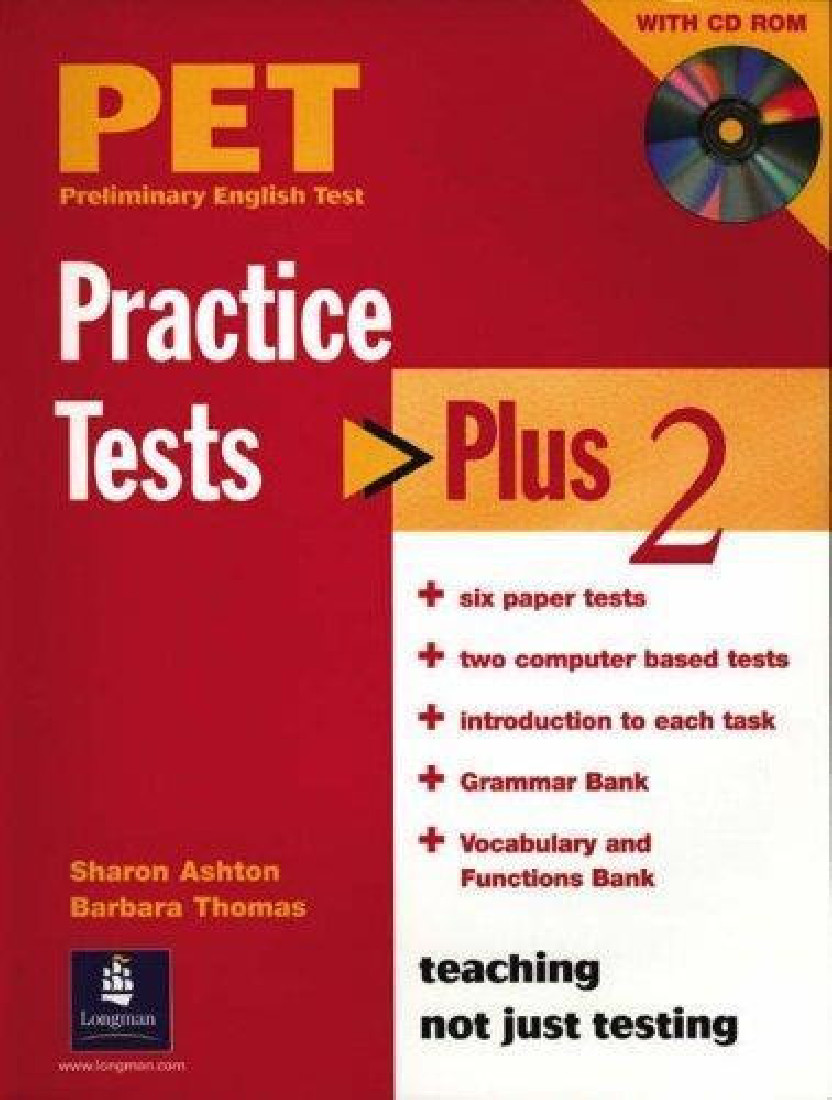 PET PRACTICE TESTS PLUS 2 STUDENTS BOOK (+CD)