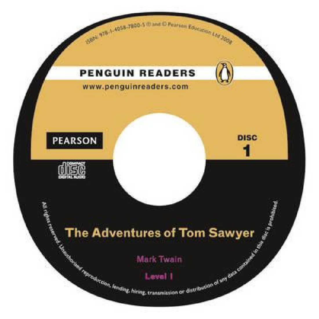 ADVENTURES OF TOM SAWYER (BOOK+CD) (P.R.1)