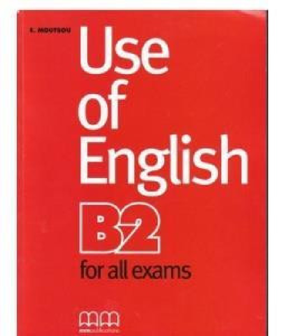 USE OF ENGLISH B2 FOR ALL EXAMS STUDENTS BOOK (+GLOSSARY)