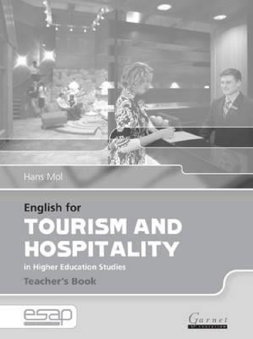 ENGLISH FOR TOURISM AND HOSPITALITY TCHRS