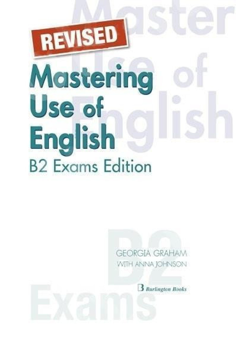 MASTERING USE OF ENGLISH B2 EXAMS EDITION STUDENTS BOOK REVISED