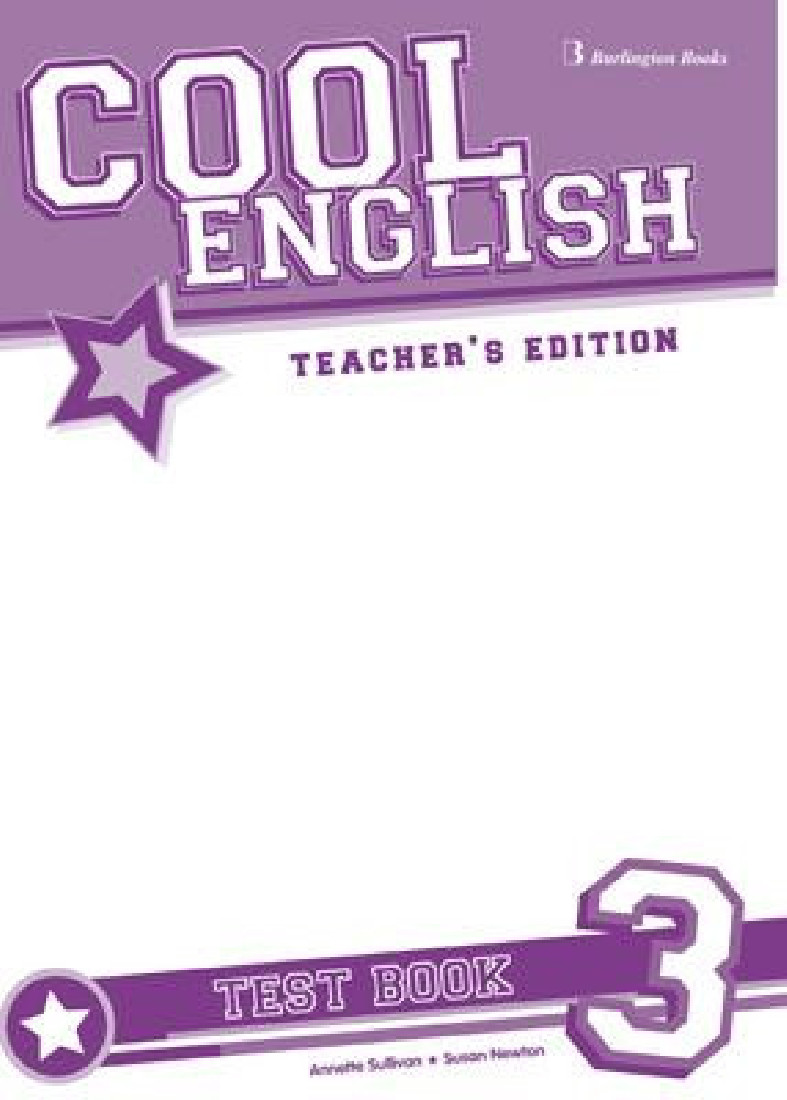 COOL ENGLISH 3 TEST BOOK TEACHERS