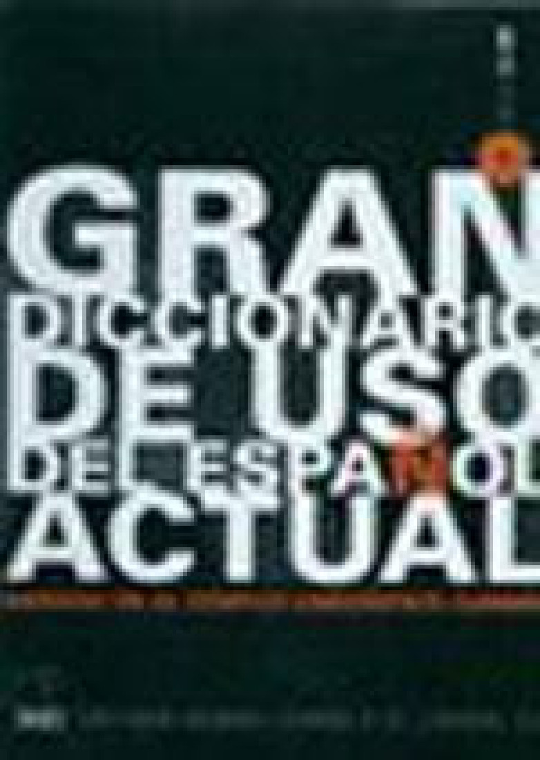 GRAN DICCIONARIO DE USO ESPANOL ACTUAL (+ CD-ROM) HC
