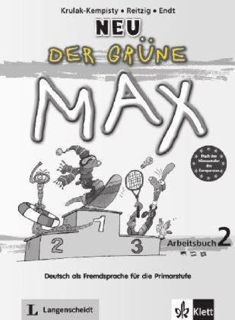 DER GR?NE MAX 2 NEU ARBEITSBUCH (+CD)