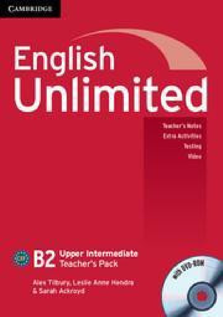 ENGLISH UNLIMITED UPPER-INTERMEDIATE B2 TEACHERS (+DVD-ROM)