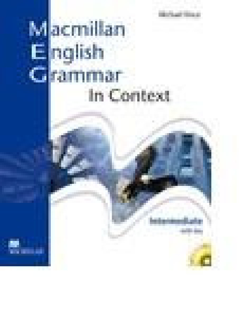 MACMILLAN ENGLISH GRAMMAR IN CONTEXT INTERMEDIATE (+CD-ROM)