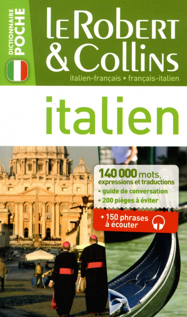 LE ROBERT DE POCHE & COLLINS ITALIEN 2013 PB B FORMAT
