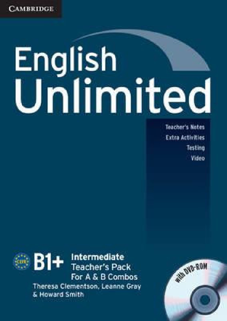 ENGLISH UNLIMITED INTERMEDIATE B1+ TEACHERS (+DVD-ROM)