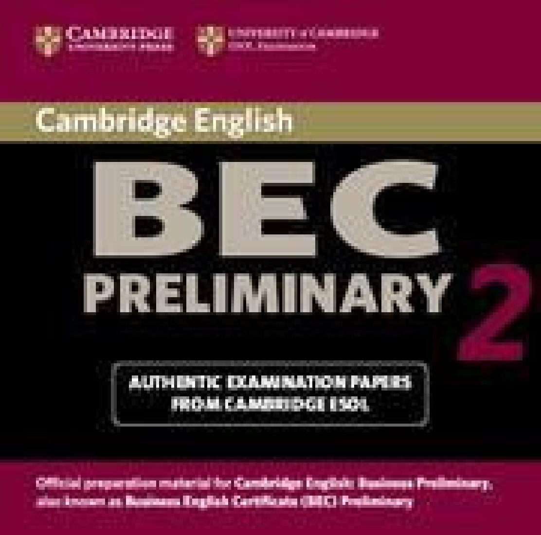CAMBRIDGE BEC 2 PRELIMINARY CD (1)