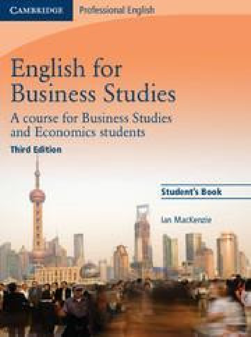 ENGLISH BUSINESS STUDIES STUDENTS BOOK 3rd ED.