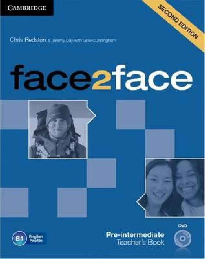 FACE2FACE 2ND EDITION PRE-INTERMEDIATE TEACHERS BOOK AND DVD