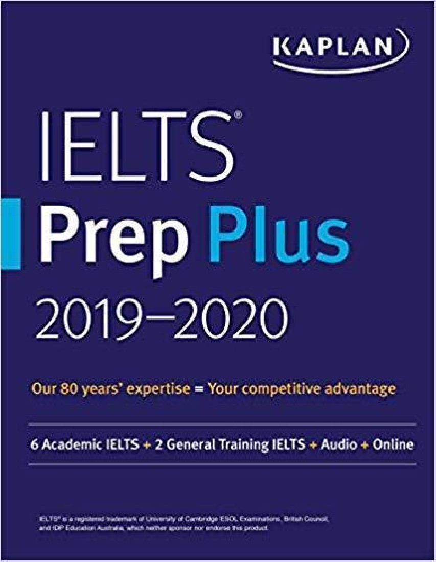 IELTS PREP PLUS 2019-2020 (6 ACADEMIC + 2 GENERAL) (+ ONLINE AUDIO)