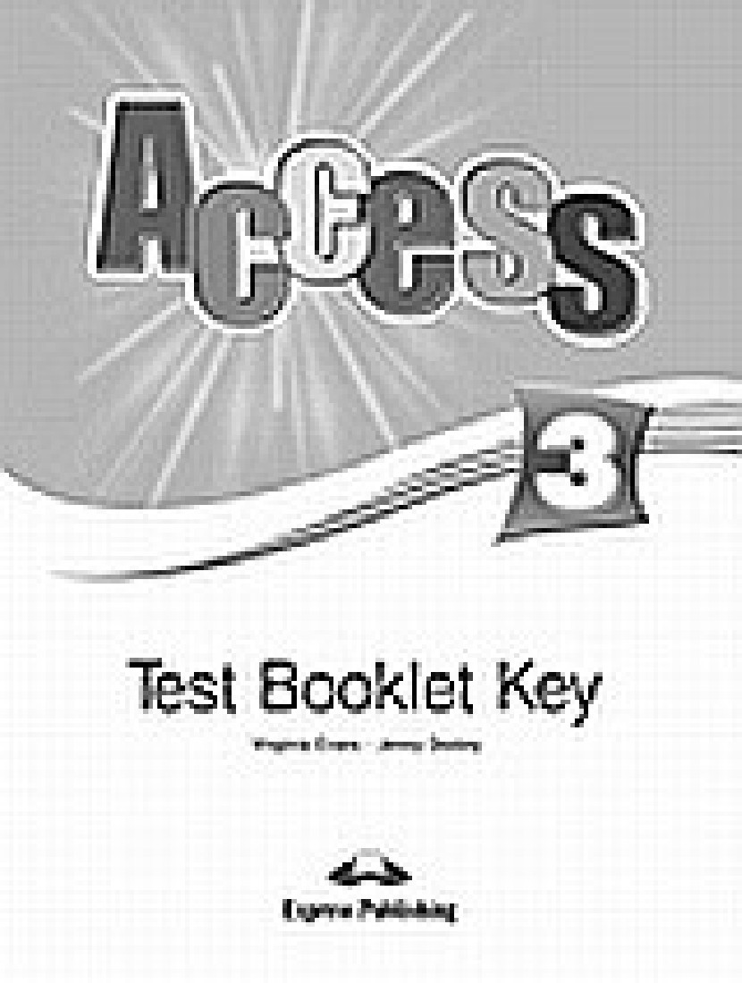 ACCESS 3 TEST BOOK KEY