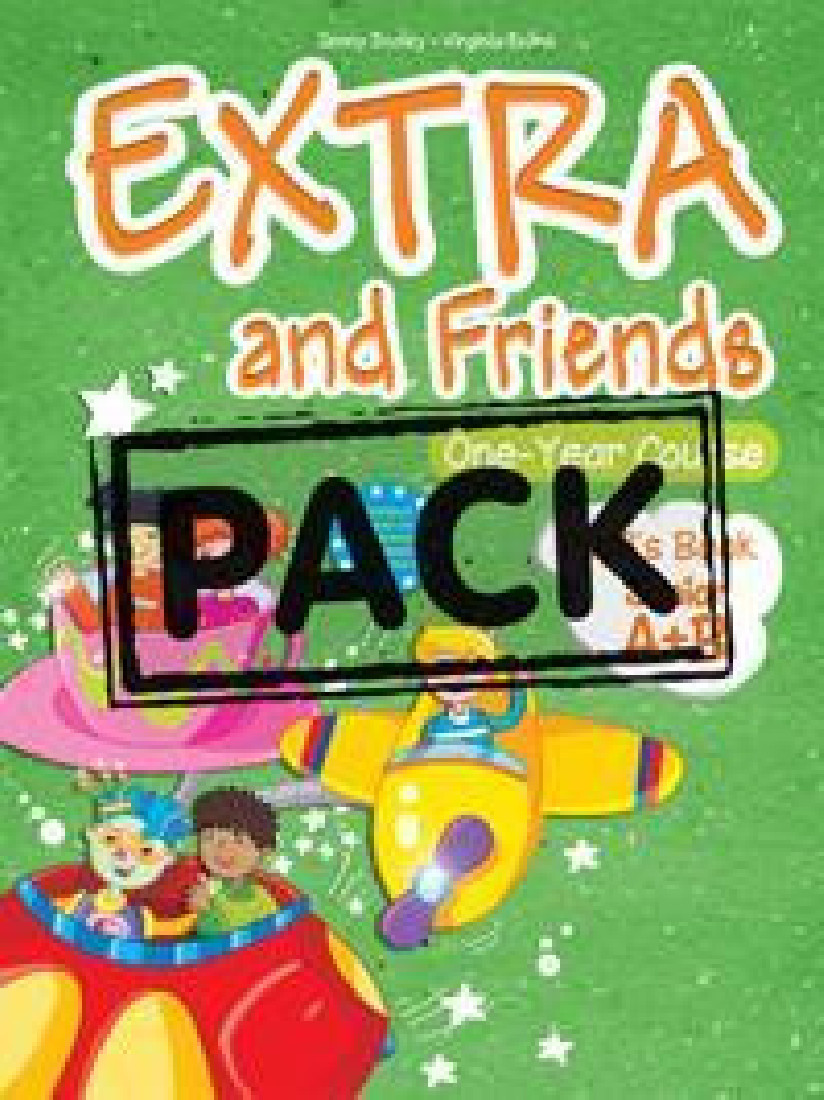 EXTRA & FRIENDS JUNIOR A+B POWER PACK (STUDENTS+WKBK+VOC. & GRAM. PRACT.+ALPHABET+DVD+ieBOOK)