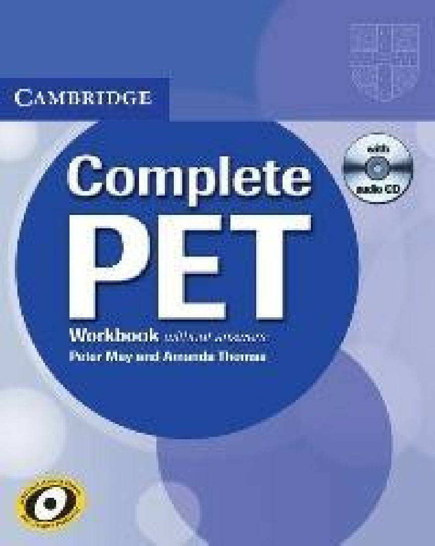 COMPLETE PET WORKBOOK WITHOUT ANSWERS (+CD)
