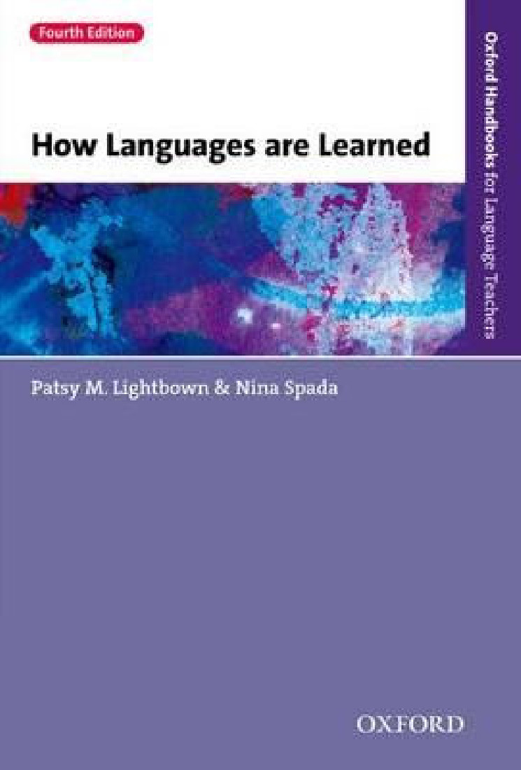 HOW LANGUAGES ARE LEARNED 4TH ED PB