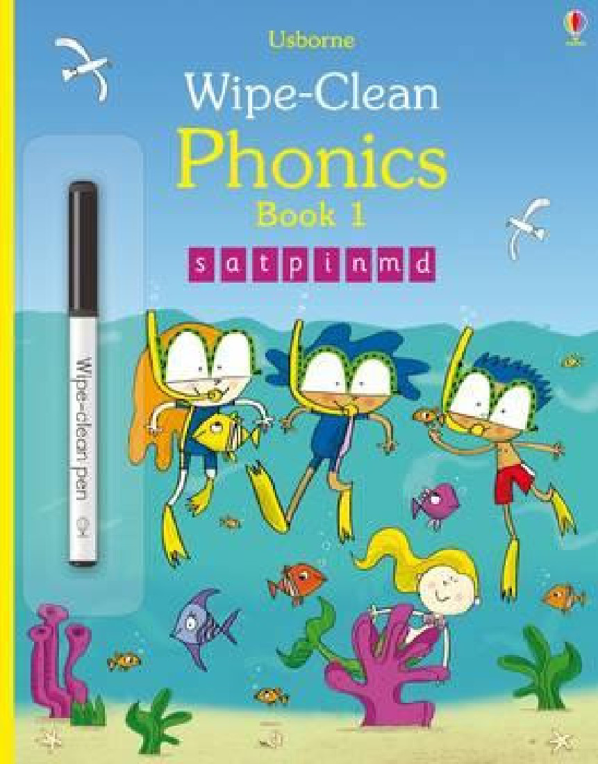 Wipe-Clean Phonics: Book 1  PB