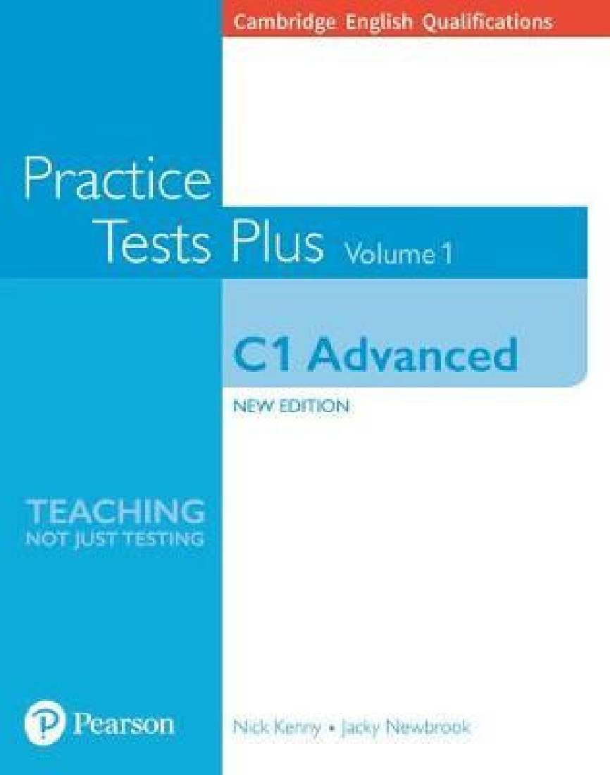 CAMBRIDGE ADVANCED PRACTICE TESTS PLUS VOLUME 1 (+ ONLINE RESOURCES)