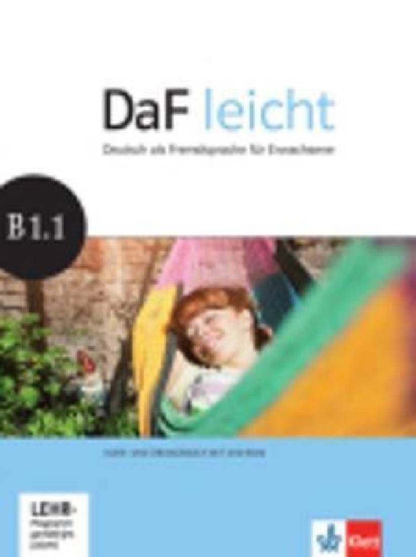 DAF LEICHT B1.1 KURSBUCH & ARBEITSBUCH (+ DVD-ROM)