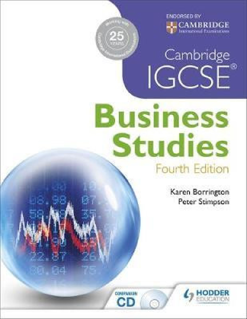 CAMBRIDGE IGCSE AND O LEVEL BUSINESS STUDIES 4TH ED