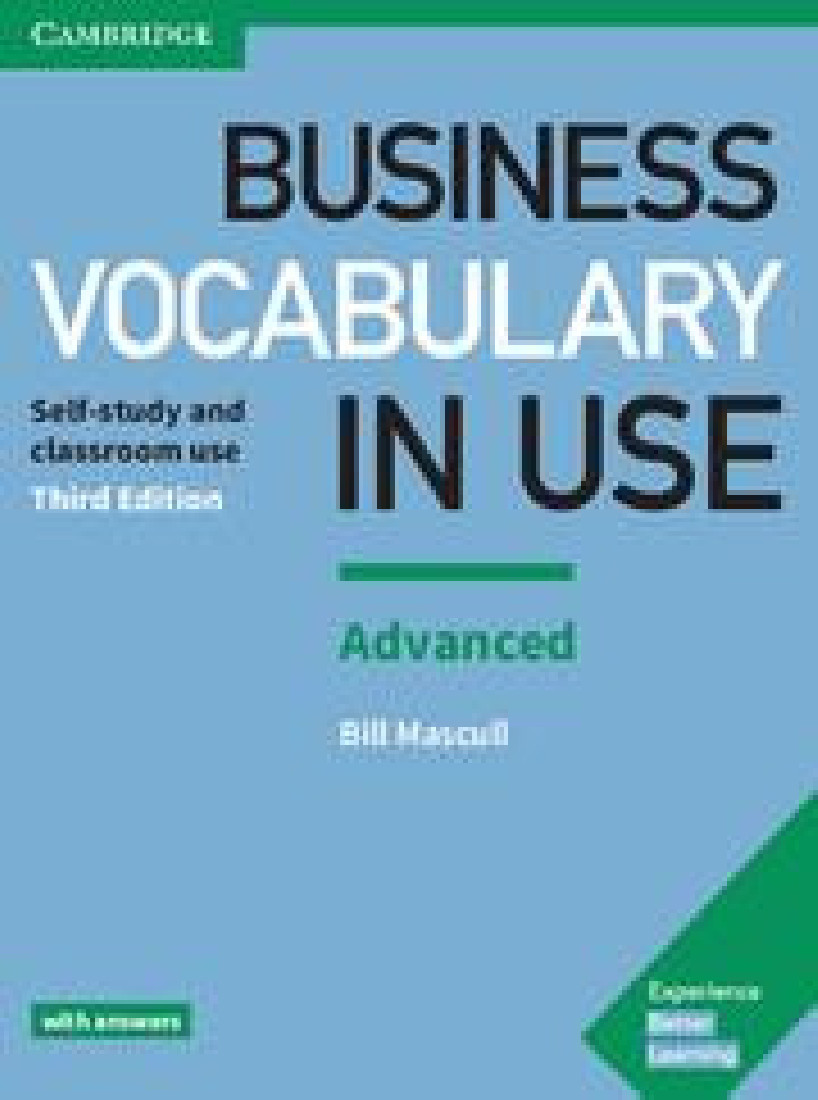 BUSINESS VOCABULARY IN USE ADVANCED SB W/A 3RD ED