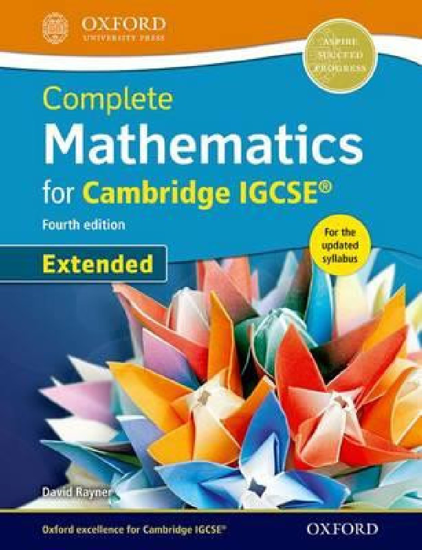COMPLETE MATHEMATICS FOR CAMBRIDGE IGCSE (EXTENDED)