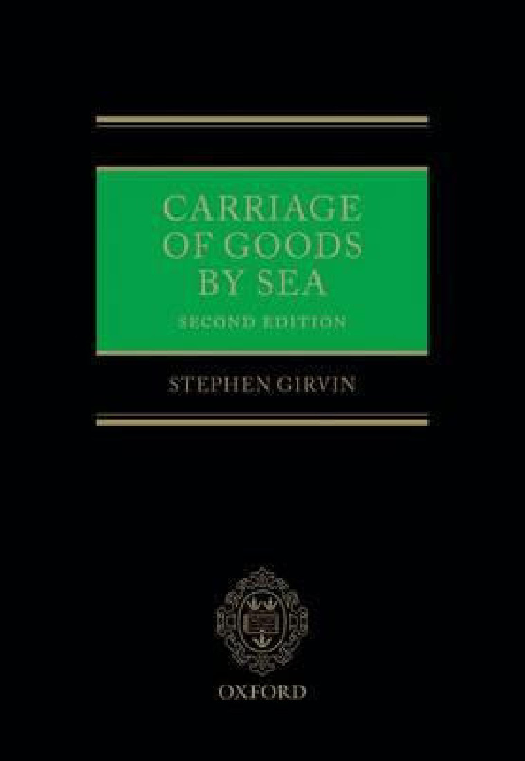 CARRIAGE OF GOODS BY SEA 2ND ED