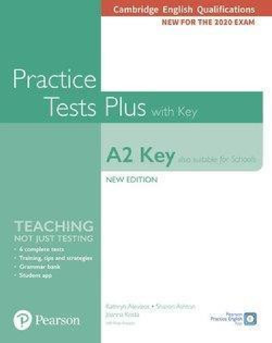 KET PRACTICE TEST PLUS (ALSO SUITABLE FOR SCHOOLS) FOR 2020 EXAMS SB WITH KEY