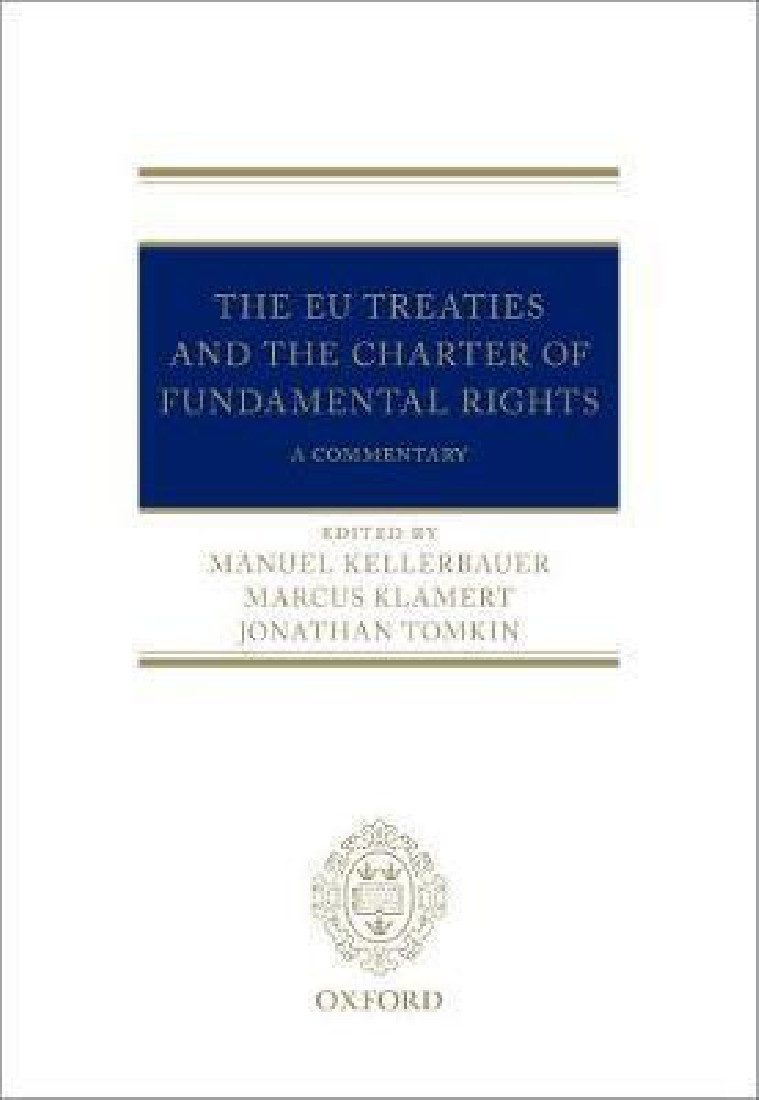 COMMENTARY ON THE EU TREATIES AND THE CHARTER OF FUNDAMENTAL RIGHTS-