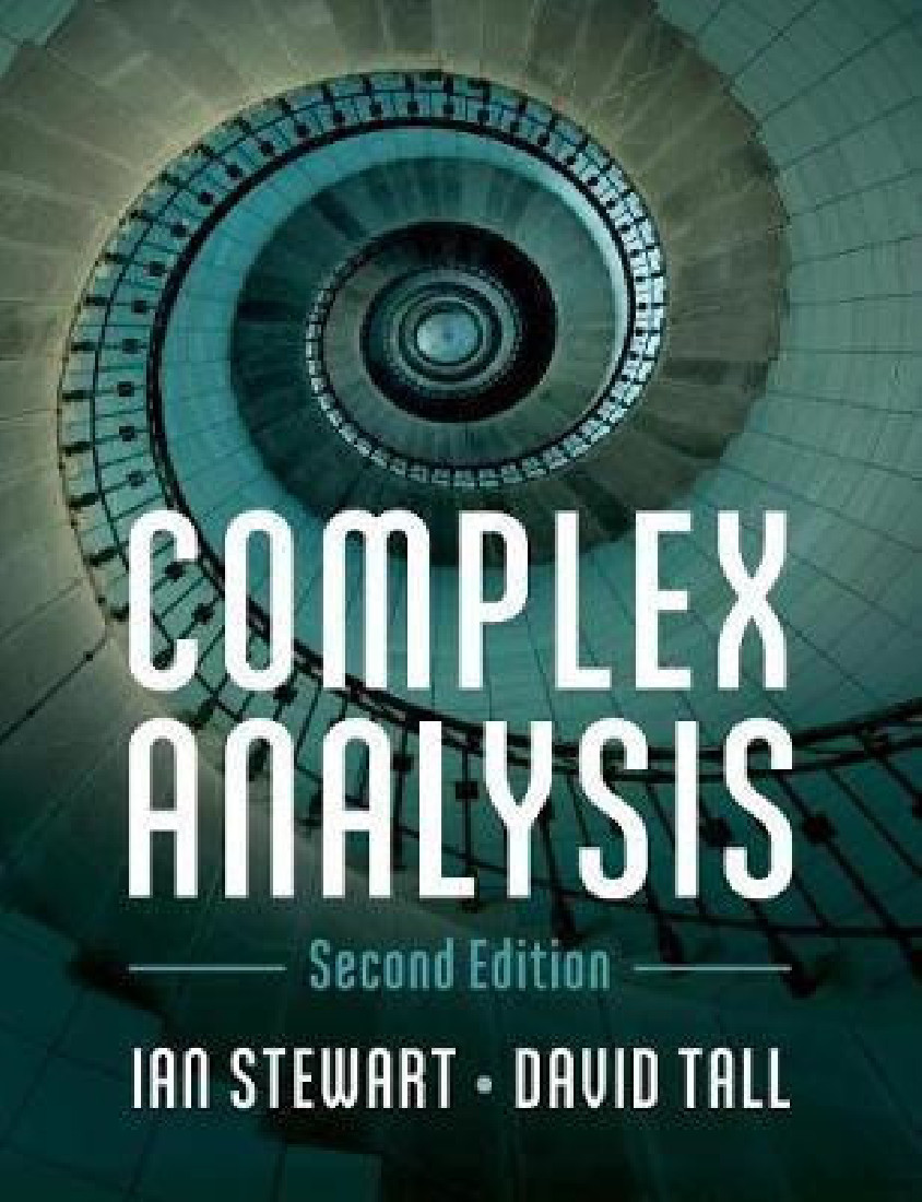 COMPLEX ANALYSIS