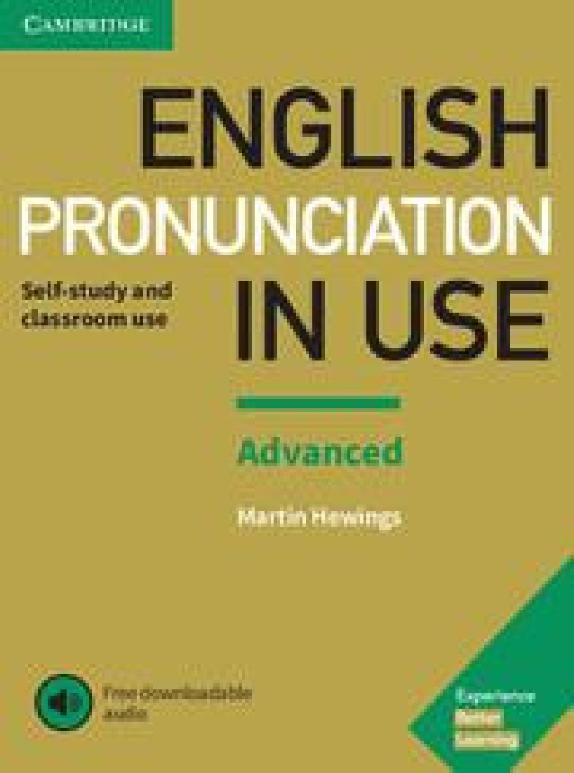 ENGLISH PRONUNCIATION IN USE ADVANCED SB PACK W/A (+ DOWNLOADABLE AUDIO)