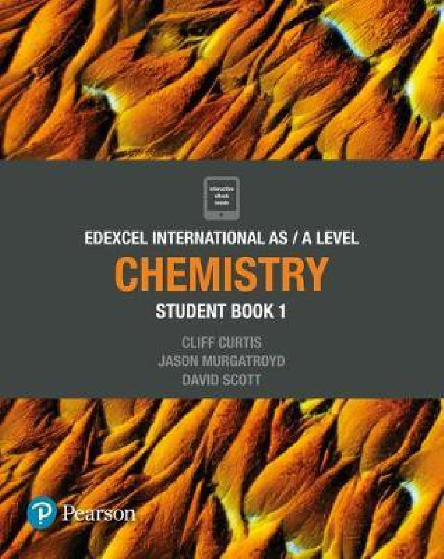 EDEXCEL INTERNATIONAL AS/A LEVEL 1 SB CHEMISTRY