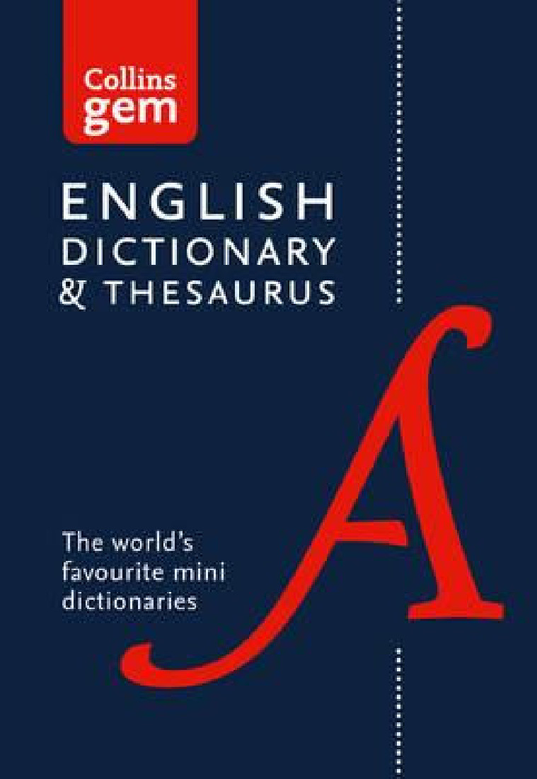 COLLINS GEM : DICTIONARY AND THESAURUS 6TH ED PB