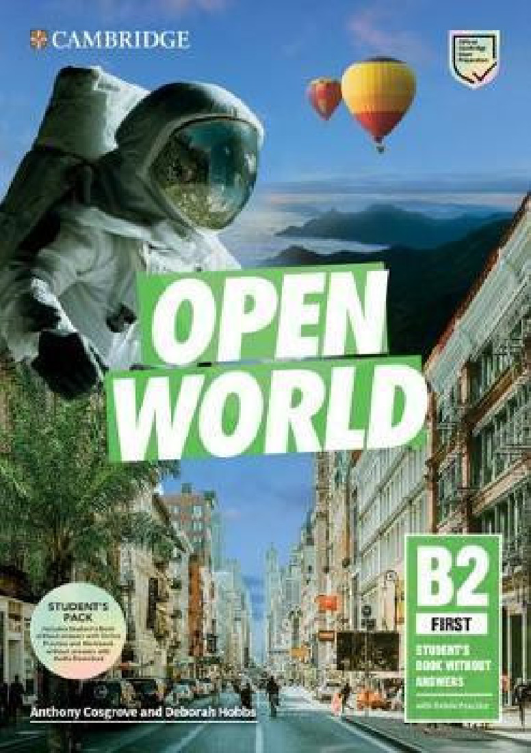 OPEN WORLD B2 FIRST SB PACK (+ WB WITH AUDIO DOWNLOAD)