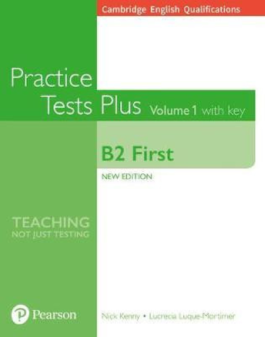CAMBRIDGE FIRST PRACTICE TESTS PLUS VOLUME 1 W/A (+ ONLINE RESOURCES)