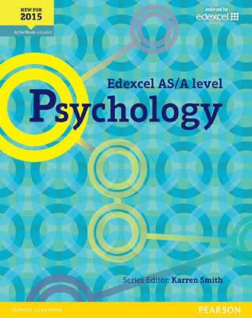 EDEXCEL AS AND A LEVEL PSYCHOLOGY